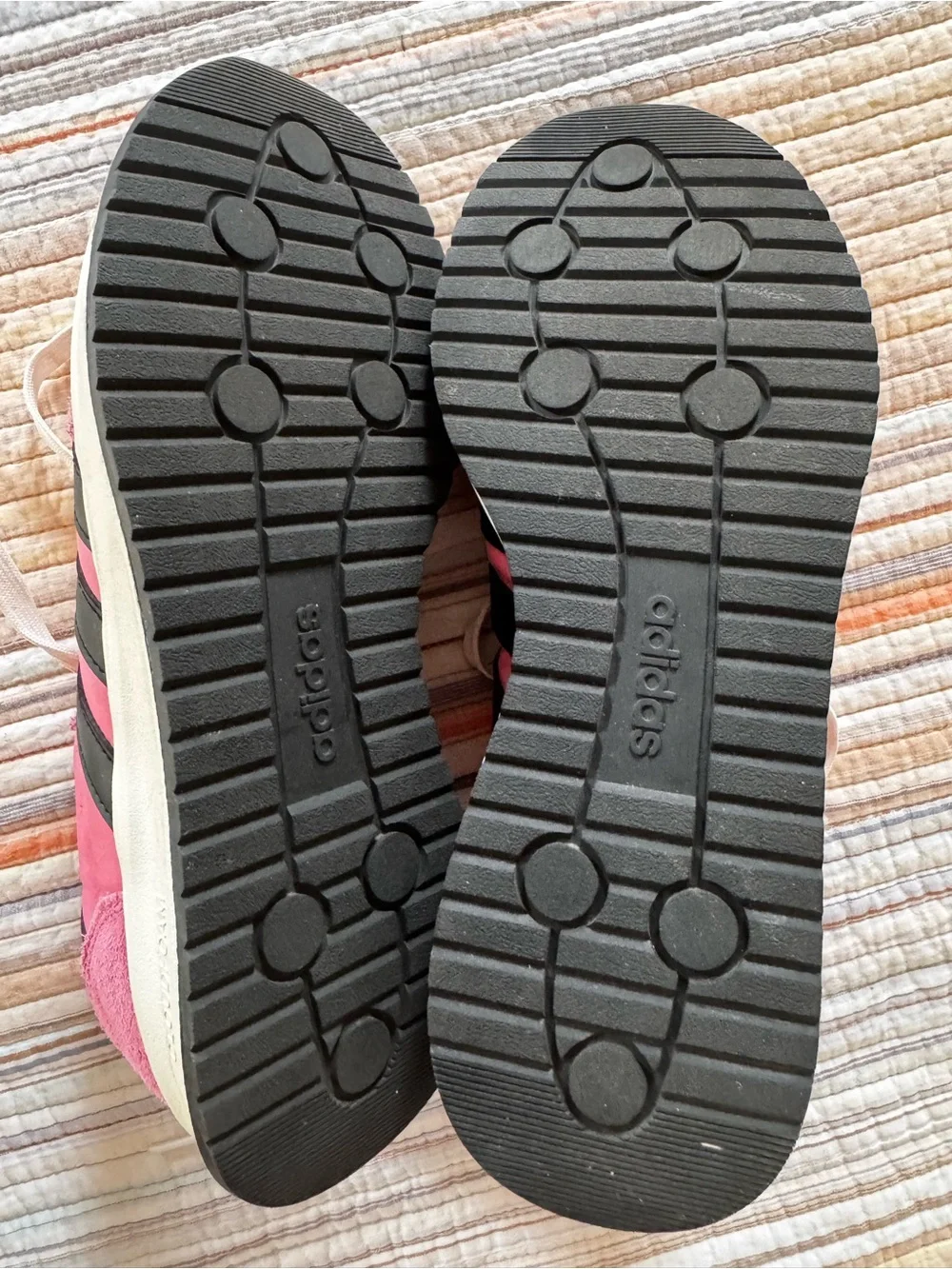 Adidas Women’s Pink Retro Runner Sneakers